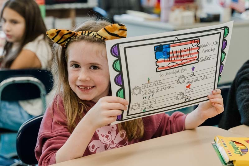 Students at Central Boulevard Elementary School are once again spreading kindness from the classroom to the community with their monthly Thoughtful Thursdays initiative