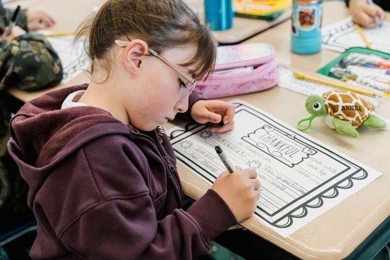 Students at Central Boulevard Elementary School are once again spreading kindness from the classroom to the community with their monthly Thoughtful Thursdays initiative