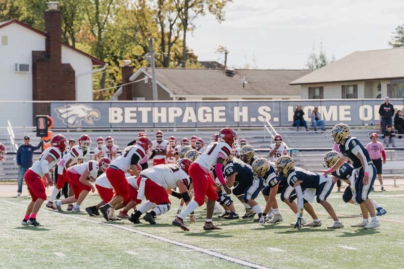 Golden Eagles delivered a commanding 42-0 victory over Mineola in front of an enthusiastic home crowd.