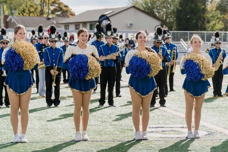 Golden Eagles delivered a commanding 42-0 victory over Mineola in front of an enthusiastic home crowd.