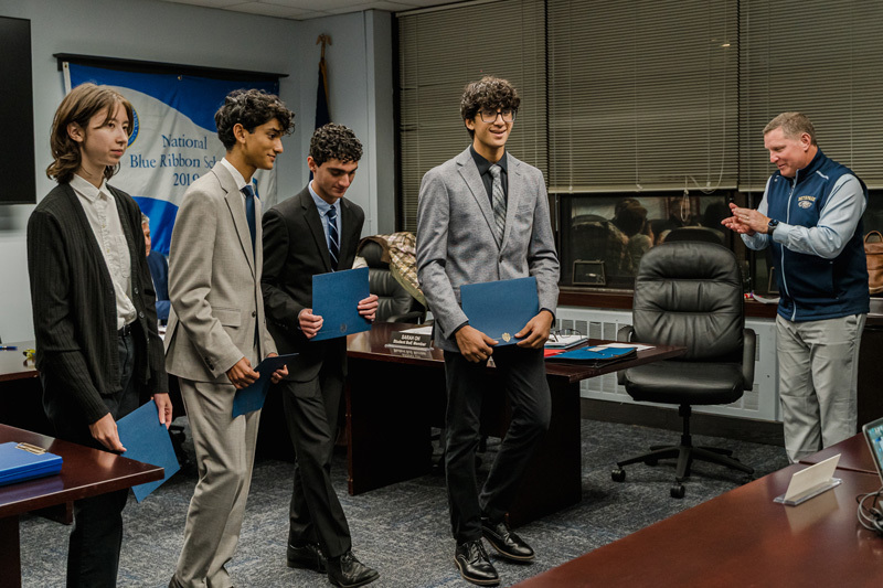 students with awards