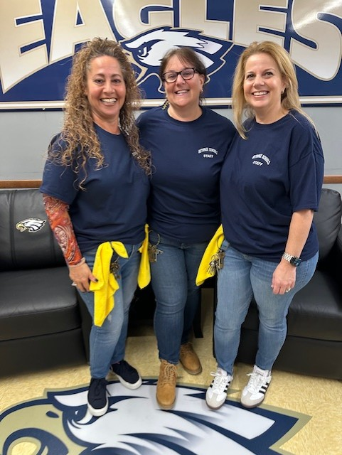 Bethpage High School's Athletics Department celebrates Halloween.