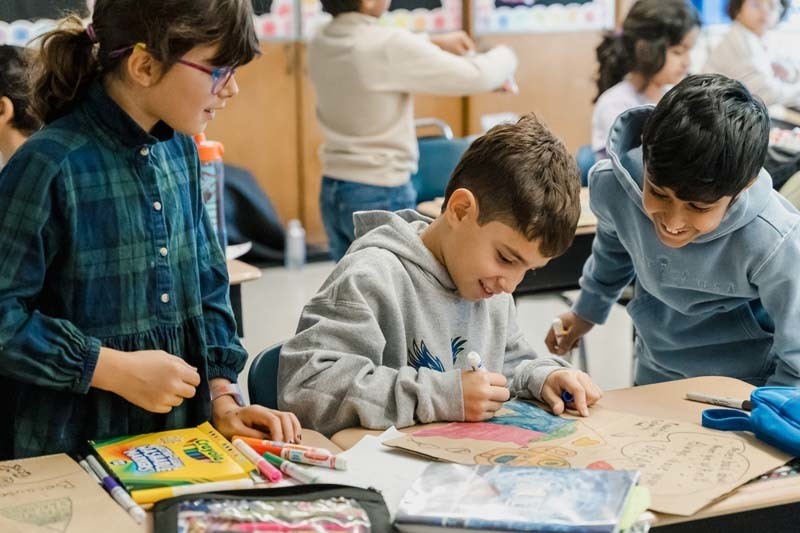 Central Boulevard Elementary School embraced the Thanksgiving spirit this November with a special Thoughtful Thursday project that will bring smiles to the community.