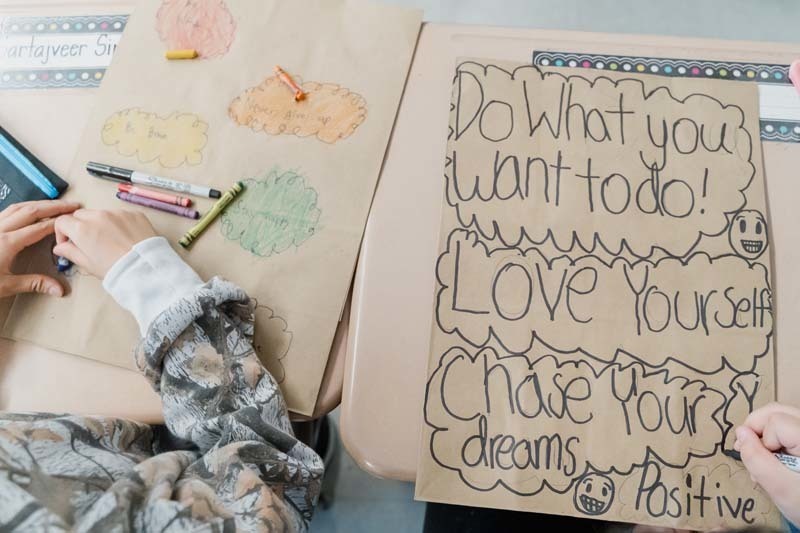 Central Boulevard Elementary School embraced the Thanksgiving spirit this November with a special Thoughtful Thursday project that will bring smiles to the community.