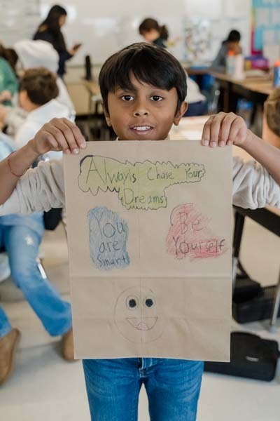Central Boulevard Elementary School embraced the Thanksgiving spirit this November with a special Thoughtful Thursday project that will bring smiles to the community.
