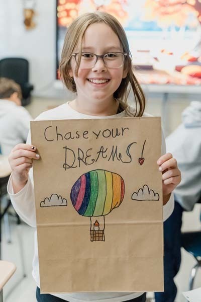 Central Boulevard Elementary School embraced the Thanksgiving spirit this November with a special Thoughtful Thursday project that will bring smiles to the community.