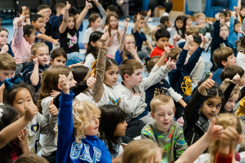 students in the audience