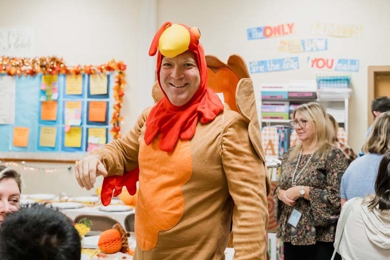For the ninth consecutive year, Bethpage High School's ACE program transformed their classroom into a festive gathering space, hosting a Thanksgiving feast that brought together students, staff and administrators in celebration of community and gratitude.