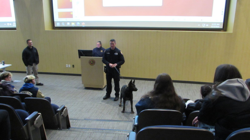 Bethpage High School Forensics Classes Visit Nassau County Police Department Academy