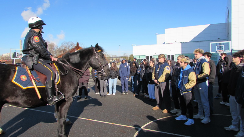 Bethpage High School Forensics Classes Visit Nassau County Police Department Academy