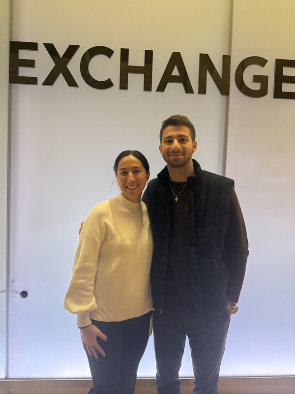 Bethpage High School's Internship Club visits the New York Stock Exchange