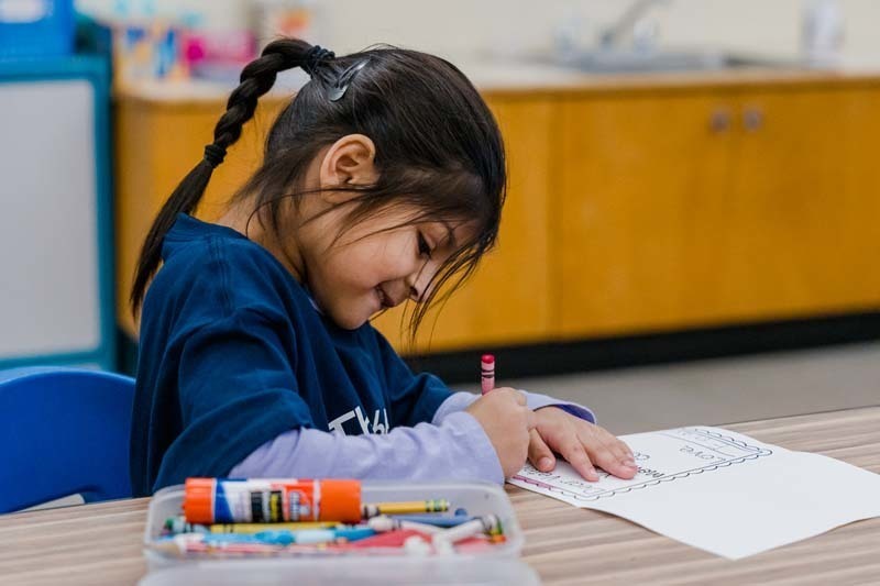 Students at Central Boulevard School celebrated Thoughtful Thursday on Jan. 15 by crafting heartfelt Valentine's Day cards for local veterans.