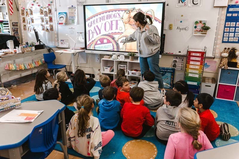First Graders Predict Groundhog Day: Math Meets Meteorology