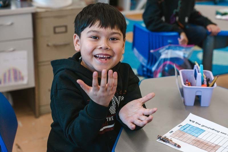 First Graders Predict Groundhog Day: Math Meets Meteorology