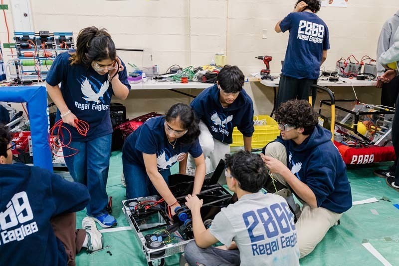 Regal Eagle Rampage returns for eighth year, uniting regional robotics teams