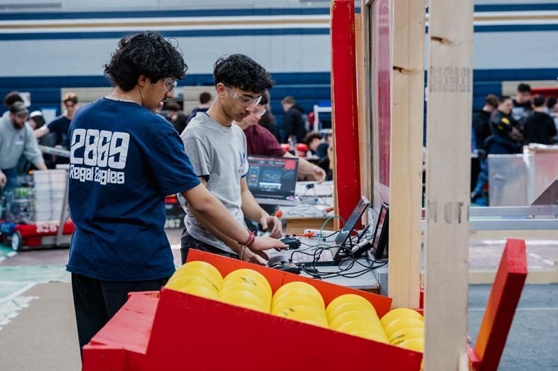 Regal Eagle Rampage returns for eighth year, uniting regional robotics teams