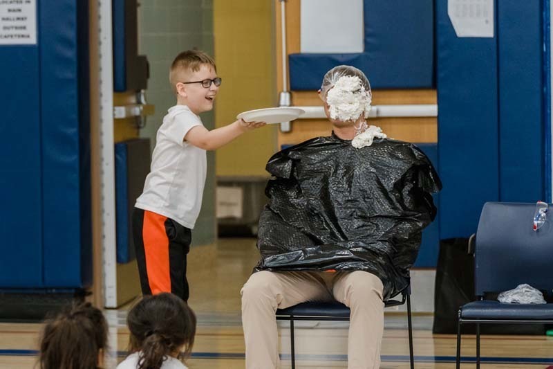 students at CCS took part in a spirited Pi Day celebration