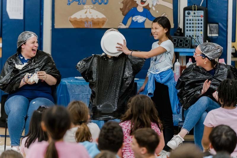 students at CCS took part in a spirited Pi Day celebration