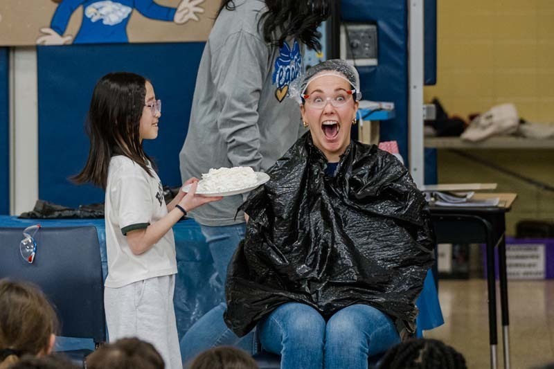 students at CCS took part in a spirited Pi Day celebration