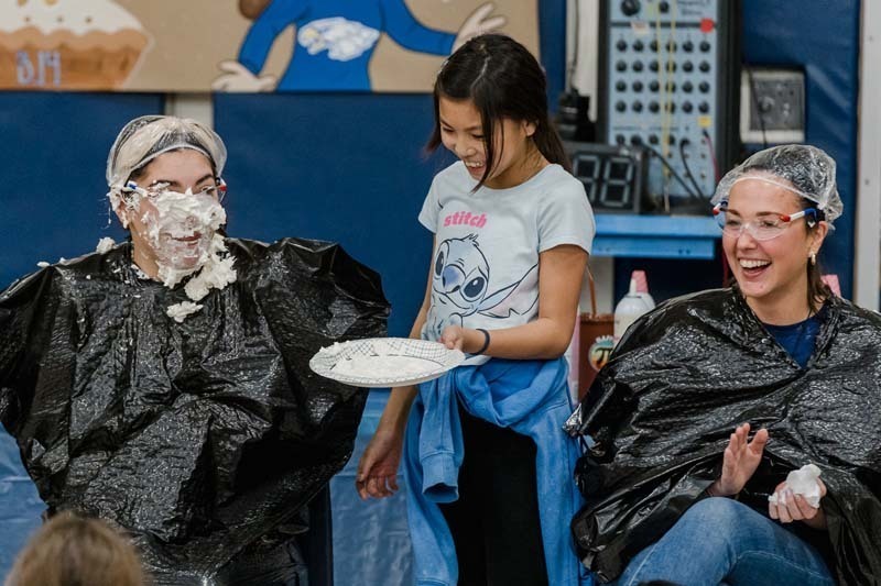 students at CCS took part in a spirited Pi Day celebration