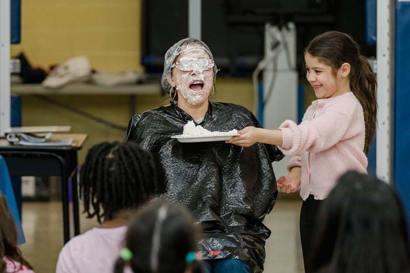 students at CCS took part in a spirited Pi Day celebration