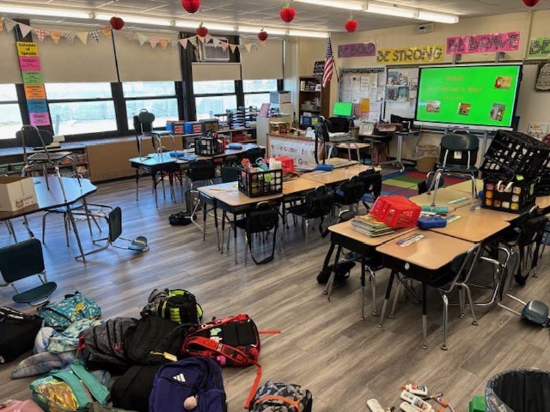 Ms. Dellavalle's second graders at CBS had a St. Patrick's Day they won't soon forget – thanks to a very naughty leprechaun!