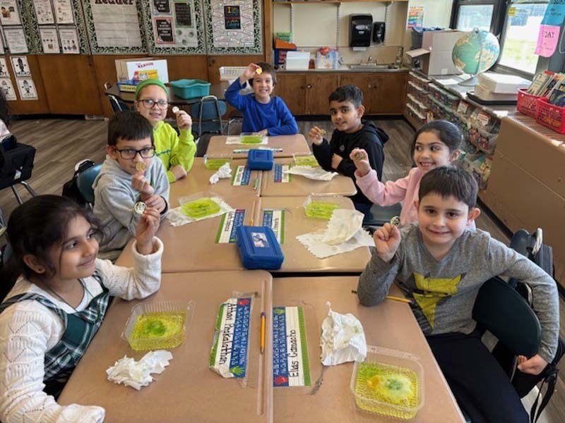 Ms. Dellavalle's second graders at CBS had a St. Patrick's Day they won't soon forget – thanks to a very naughty leprechaun!