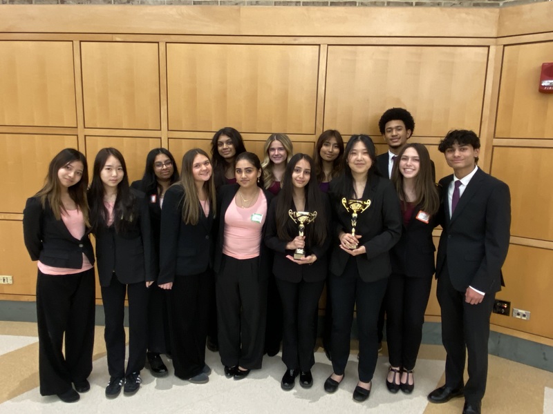 Bethpage High School Ethics Team Takes Third Place at Long Island Ethics Bow