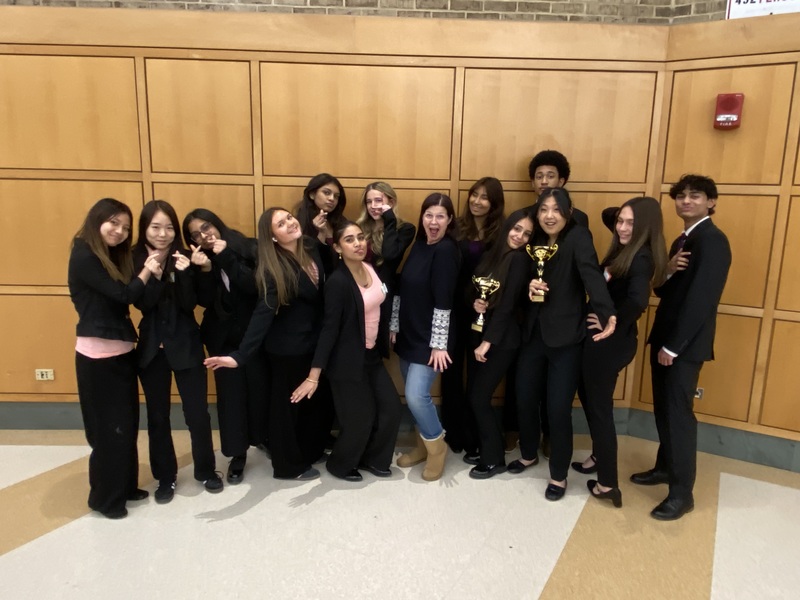Bethpage High School Ethics Team Takes Third Place at Long Island Ethics Bow