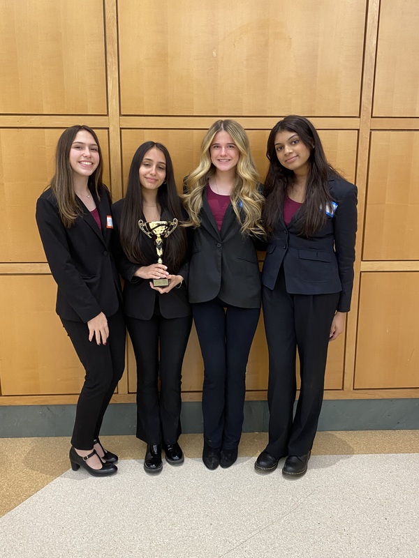 Bethpage High School Ethics Team Takes Third Place at Long Island Ethics Bow