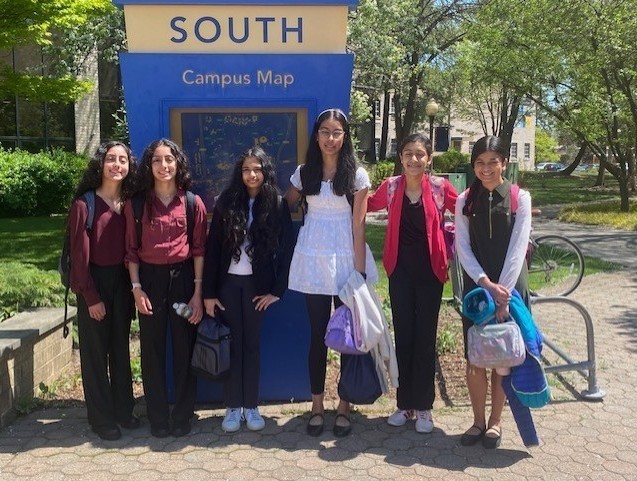 Congratulations to:&nbsp; Diyaa Shah, Ayana Garg, Niyumi Wijesundara, Aditi Sujin, Amiyah Kaur and Sureena Kaur who participated and earned medals at the Long Island Math Fair at Hofstra University on Friday, April 24th, 2026.