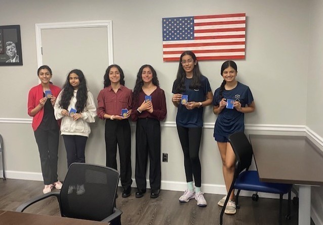 Congratulations to:&nbsp; Diyaa Shah, Ayana Garg, Niyumi Wijesundara, Aditi Sujin, Amiyah Kaur and Sureena Kaur who participated and earned medals at the Long Island Math Fair at Hofstra University on Friday, April 24th, 2026.