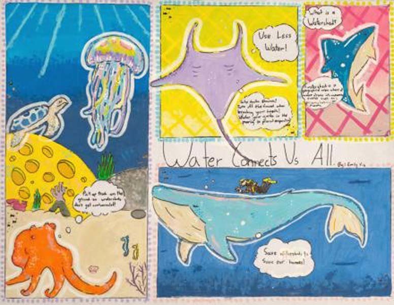Photo of student's art.