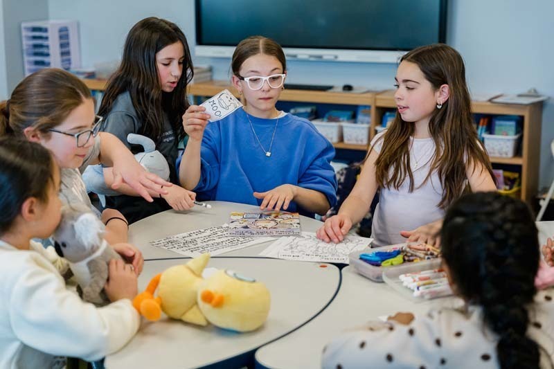 Fifth graders at Central Boulevard School recently hosted an after-school literacy event to foster a love of reading among younger students. 