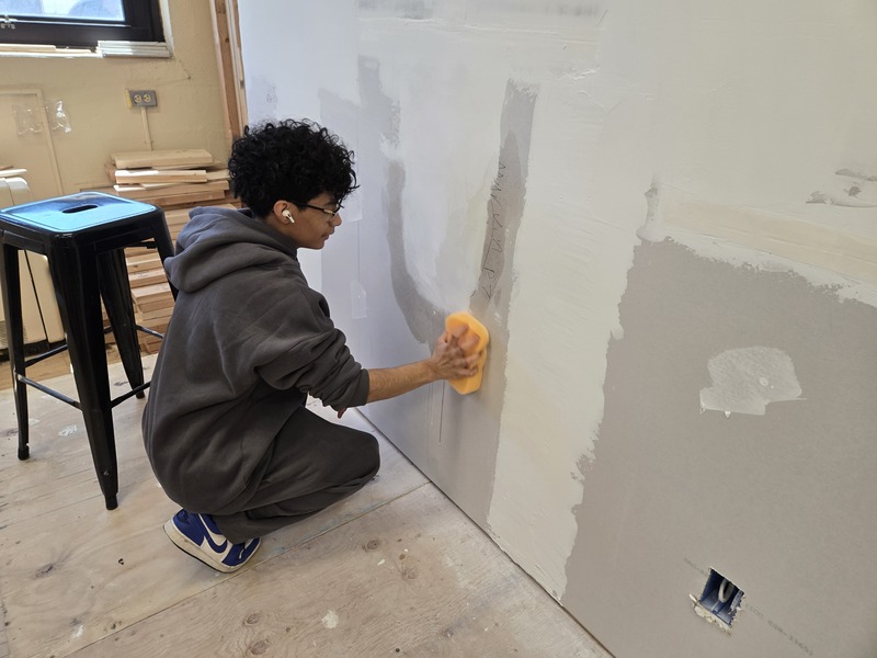 Bethpage High School's Home Improvement Classes Tackle Basic Construction