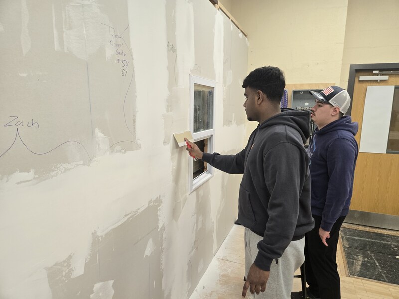Bethpage High School's Home Improvement Classes Tackle Basic Construction
