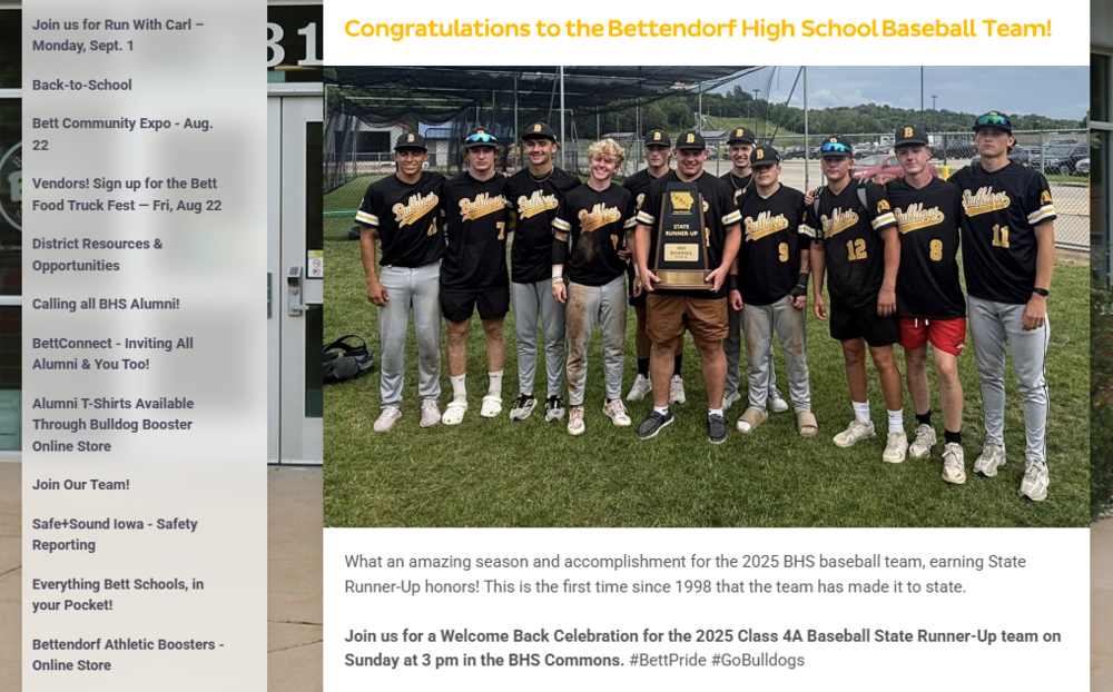 Bett District Update