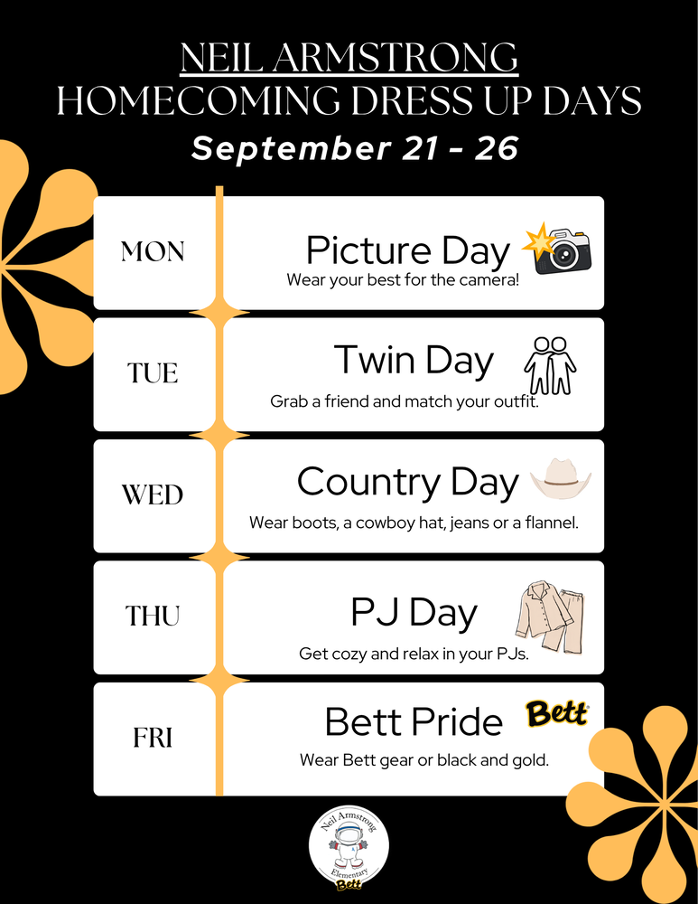 Homecoming Dress Up Days 