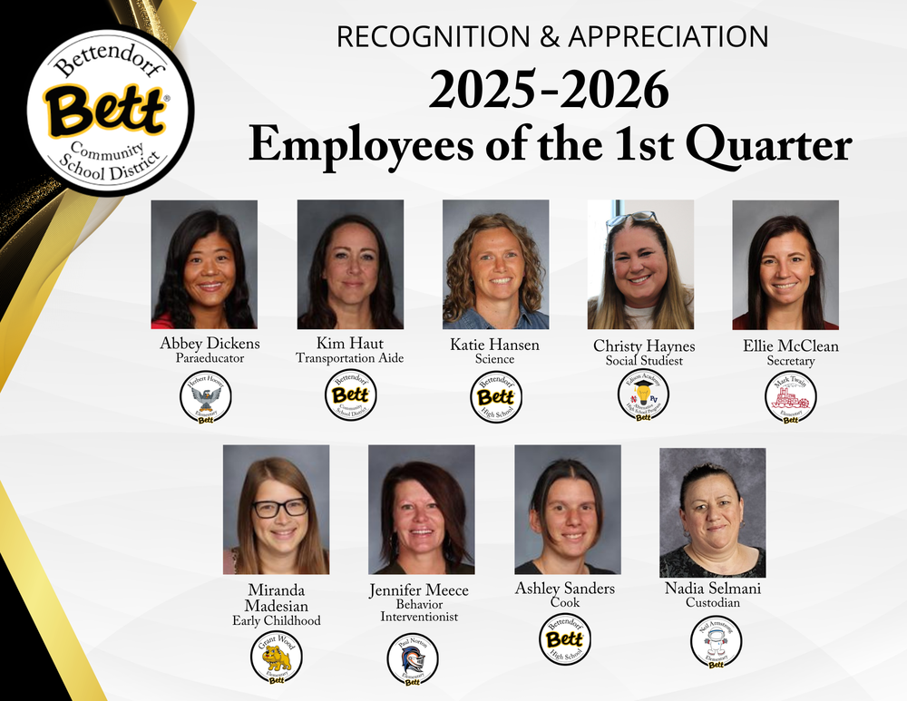 Employees of the Quarter