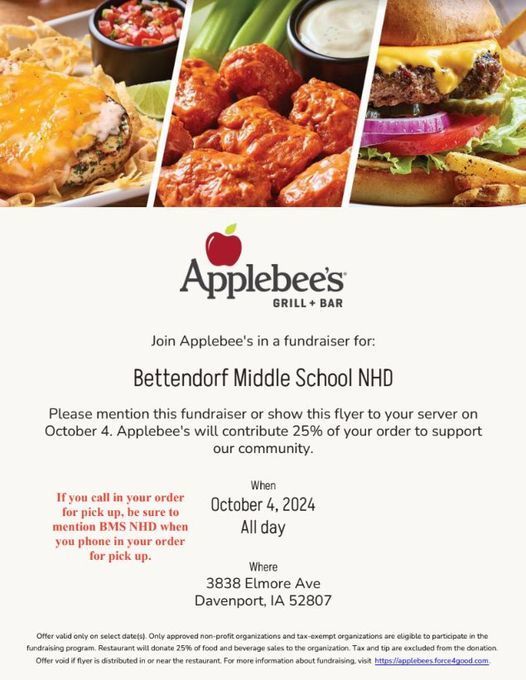 Applebee's Fundraiser