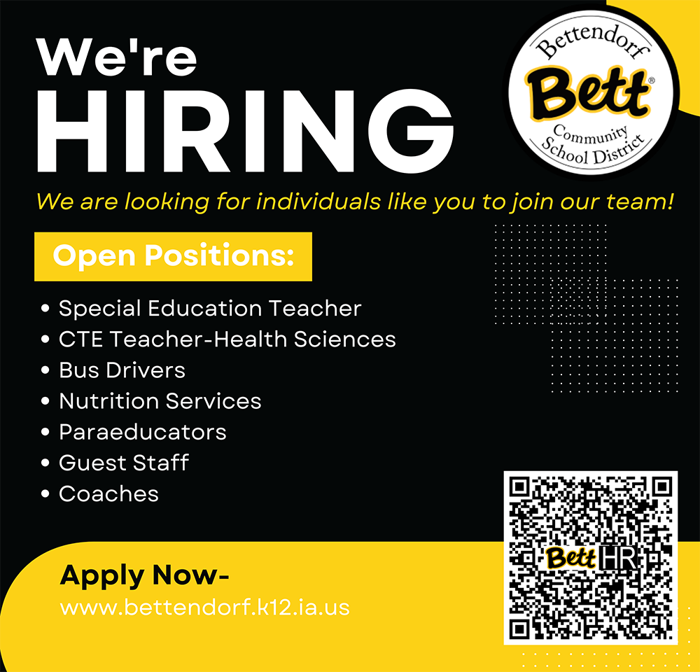 We're Hiring