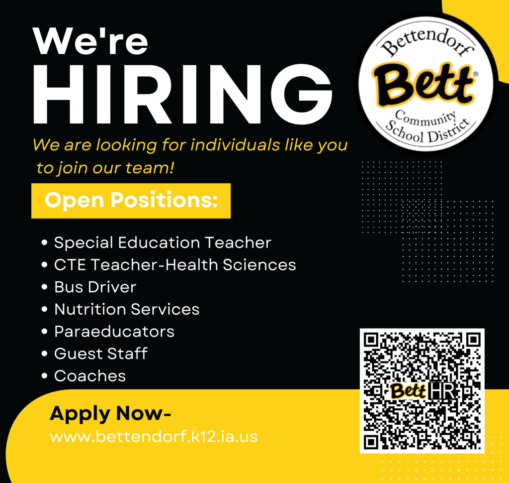 We're Hiring