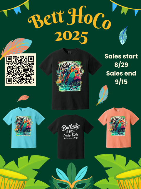 Homecoming t-shirts