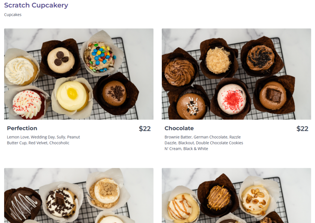 Scratch cupcakes