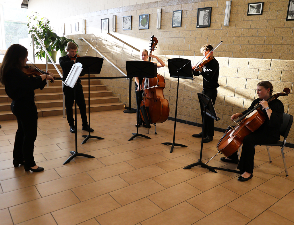 Thank you to BHS orchestra students for performing at the event. #BettPride