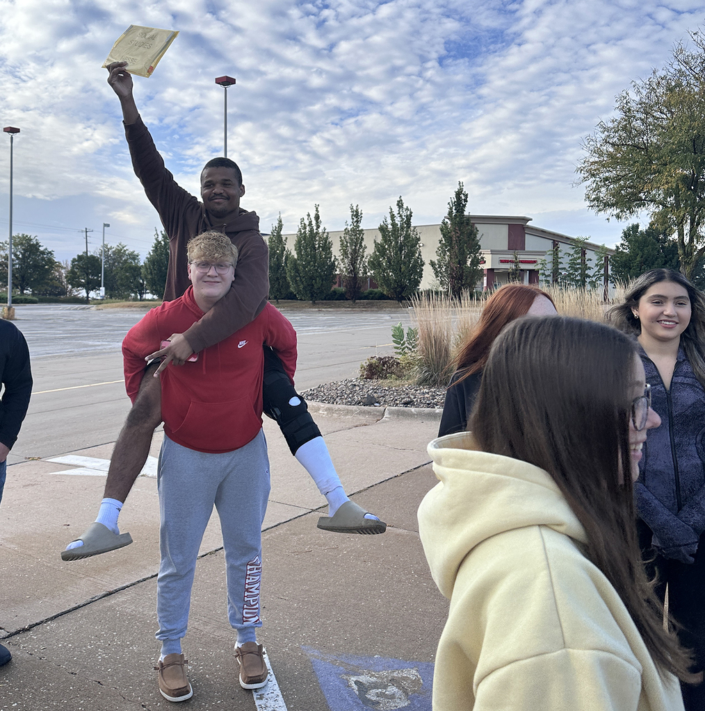 Rallying students