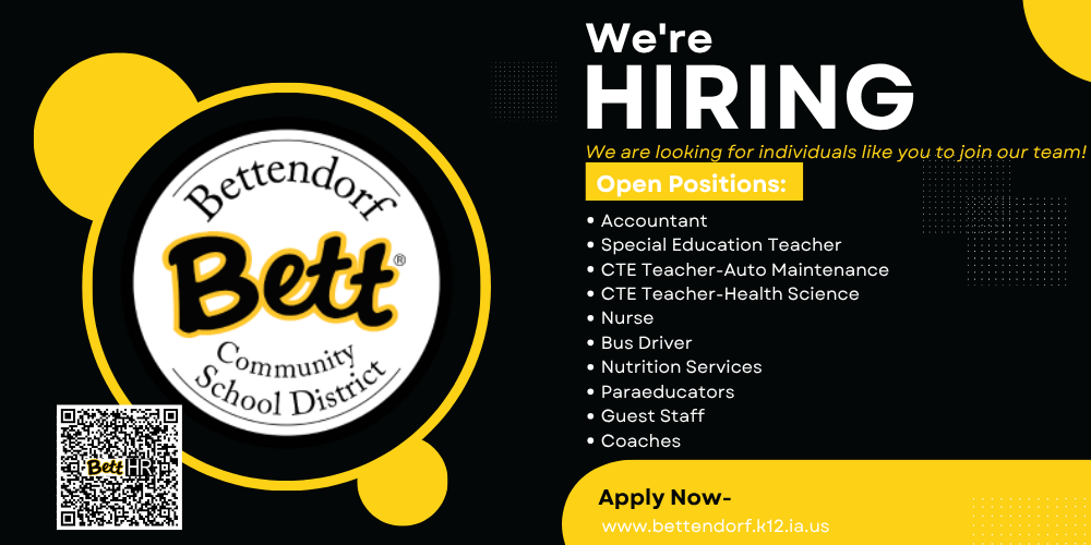 We're Hiring