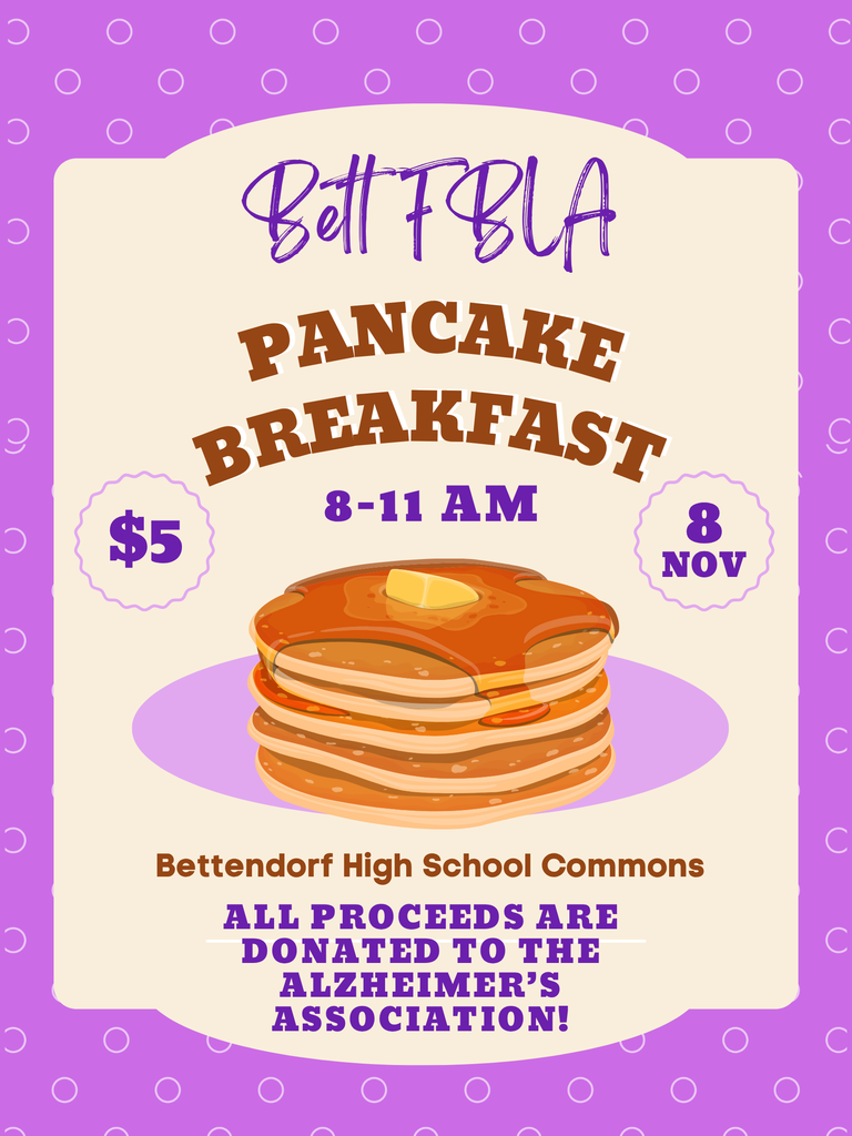Pancakes Breakfast - Nov. 8