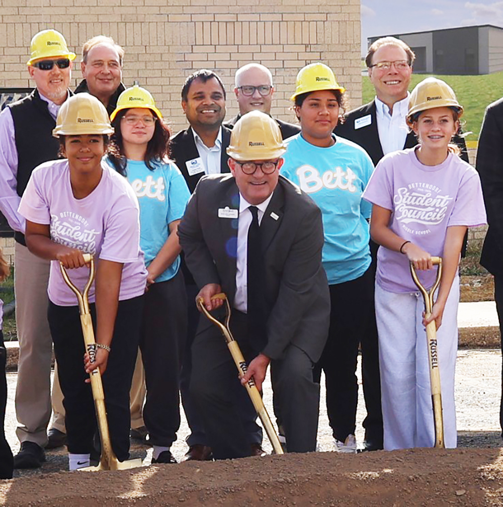 Getting ready to break ground