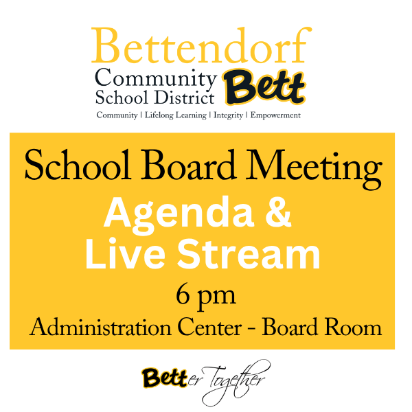 School Board Meeting Graphic